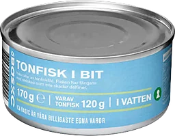 Tonfisk i vatten 170g