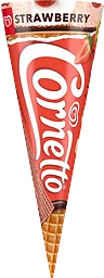 Glass Jordgubbsglass 1-p Cornetto