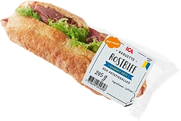 Baguette Rostbiff Potatissallad 245g ICA