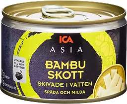 Skivade Bambuskott 227g ICA Asia