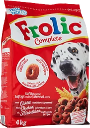 Hundmat Oxkött 4kg Frolic