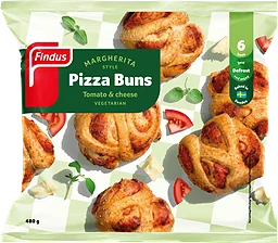 Pizzabullar med tomat och ost 480g Findus