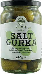 Saltgurka 670g Plivit Trade