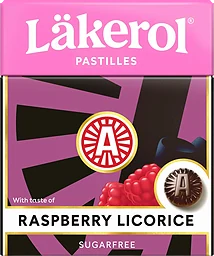 Raspberry Licorice 25g Läkerol