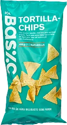 Tortillachips Naturella 450g ICA Basic