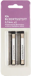 Stift refill 0,7mm 2-p ICA