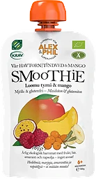 Barnmat Smoothie havtorn & mango Klämmis 6m KRAV 100g Alex & Phil