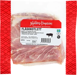 Fläskkotlett i bit ca 900g Nyhléns Hugosons