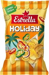 Potatischips Holiday Limited Edition 250g Estrella