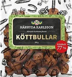 Köttbullar 77% Kötthalt 700g Härryda Karlsson