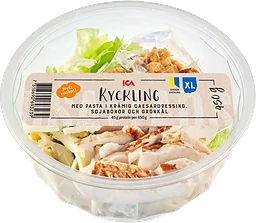 Kycklingsallad med Pasta Caesar XL 450g ICA