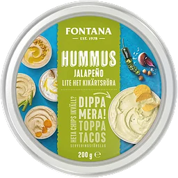 Hummus Jalapeño 200g Fontana