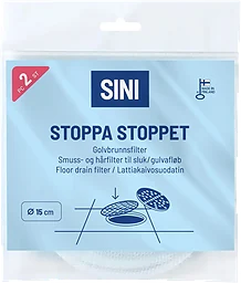 Golvbrunnsfilter 2-p Sini