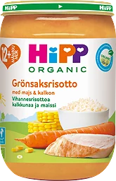 Grönsakrisotto Majs & Kalkon Från 12 Månader