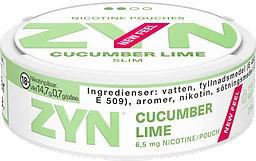 Slim Cucumber Lime Tobaksfritt Snus