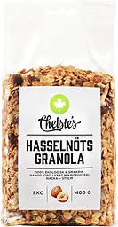 Hasselnöts Granola Eko 400g Chelsie's Organic Gourmet Products