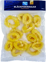 Bläckfiskringar Panerade Fryst 300g Feldt's