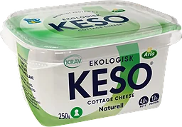Cottage cheese 4% Ekologisk 250g KESO®