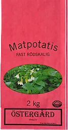 Matpotatis Rödskalig 2kg Östergård