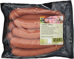 Korv Grillkorv Tjock ca 320g Nässjöchark
