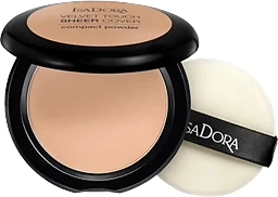 Velvet Compact Powder Warm Beige 10g IsaDora