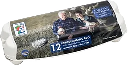 Ägg Frigående höns 12-p Torggummans Ägg