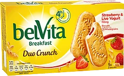 Kex Breakfast Strawberry & Yoghurt 253g Belvita