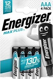 Batteri AAA 4-p Energizer Max Plus
