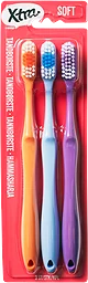 Tandborste Soft 3-pack