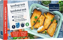 Sprödbakad Torsk Glutenfri 360g Royal Greenland