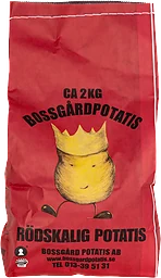 Delikatesspotatis Rödskalig 2kg Bossgård Potatis