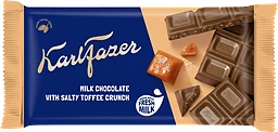 Salty Toffee Crunch Karl Fazer Chokladkaka