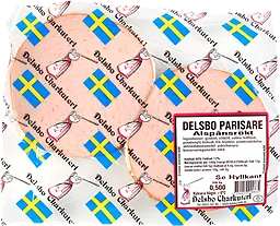 Korv Parisare 500g Delsbo Charkuteri
