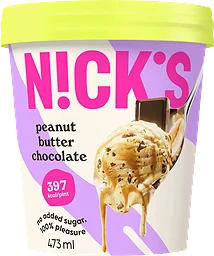Glass Peanut butter chocolate 473ml Nick´s