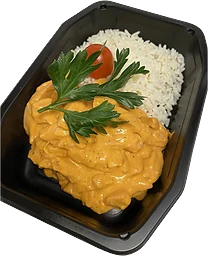 Korvstroganoff med ris