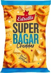 Ostbågar Superbågar Cheddar 175g Estrella