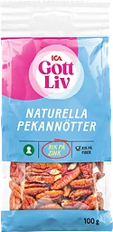 Pecannötter 100g ICA gott liv