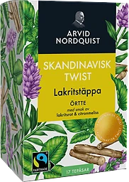 Örtte Lakritstäppa 17-Pack Arvid Nordquist