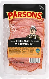 Cognacsmedwurst Rökt 200g Pärsons