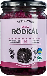 Rödkål Syrad Eko 350g KRAV Tistelvind