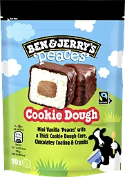 Glass Cookie Dough Peaces 10-pack