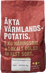 Potatis Asterix 2 kg Värmlandspotatis
