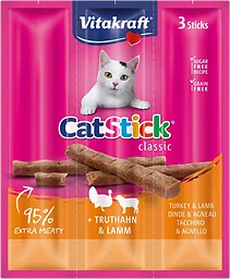 Cat-Stick mini Kalkon & lamm 3-p Vitakraft