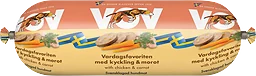 Hundfoder Kyckling/Morot 550g Vov