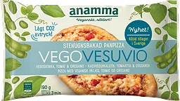 Vego Vesuvio Vegansk Pizza Fryst