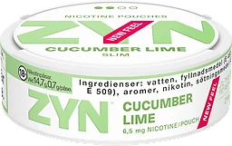 Zyn Slim Cucumber Lime S2