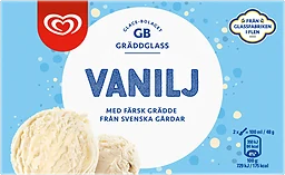 Glass Vanilj