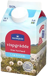 Vispgrädde Laktosfri 36% 500ml Norrmejerier