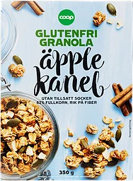 Glutenfri Granola Äpple & kanel