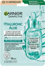 Ansiktsmask Hyaluronic Aloe Hydra Bomb 28g Garnier
